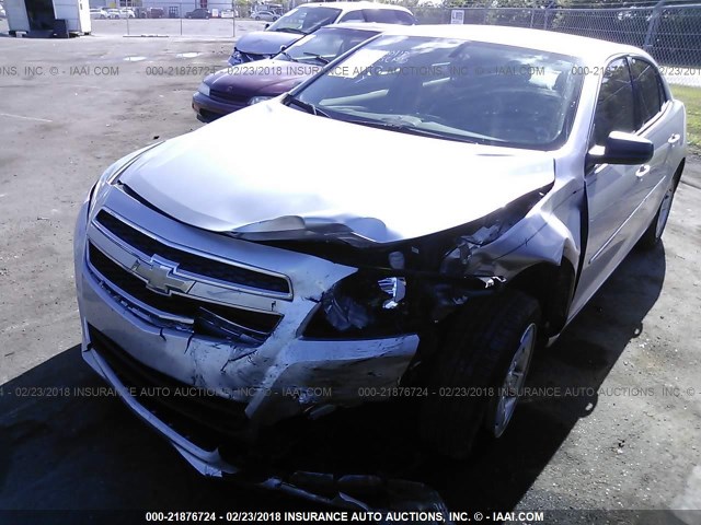 1G11B5SA0DF168959 - 2013 CHEVROLET MALIBU LS 银色 照片 6