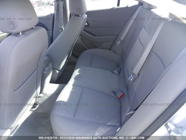 1G11B5SA0DF168959 - 2013 CHEVROLET MALIBU LS 银色 照片 8