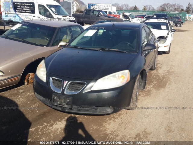 1G2ZG57N784305960 - 2008 PONTIAC G6 SE BLACK photo 2