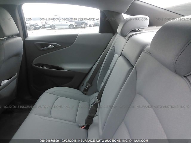 1G1ZB5ST0GF180067 - 2016 CHEVROLET MALIBU LS ვერცხლისფერი ფოტო 8