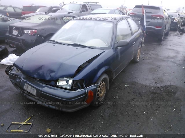 JT2AC52L1T0118121 - 1996 TOYOTA TERCEL STD/DX BLUE photo 2