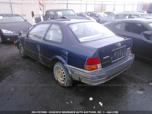 JT2AC52L1T0118121 - 1996 TOYOTA TERCEL STD/DX BLUE photo 3