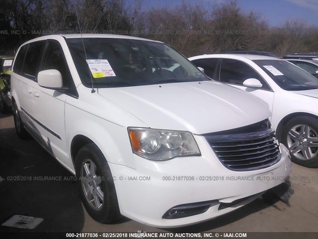 2A4RR5DG2BR768356 - 2011 CHRYSLER TOWN & COUNTRY TOURING WHITE photo 1