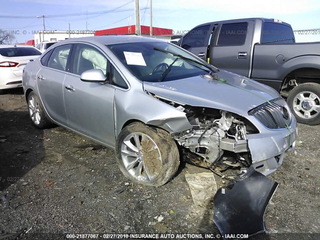 1G4PP5SK8E4241421 - 2014 BUICK VERANO SILVER photo 1