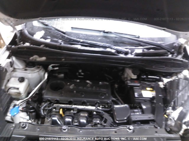 KM8JUCAC7BU121635 - 2011 HYUNDAI TUCSON GLS/LIMITED 银色 照片 10