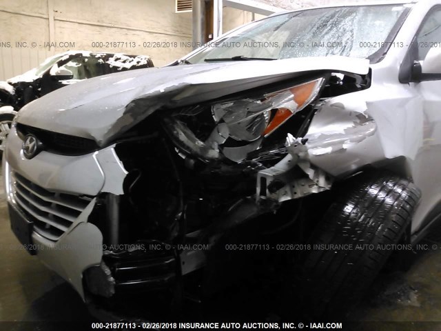 KM8JUCAC7BU121635 - 2011 HYUNDAI TUCSON GLS/LIMITED 银色 照片 6