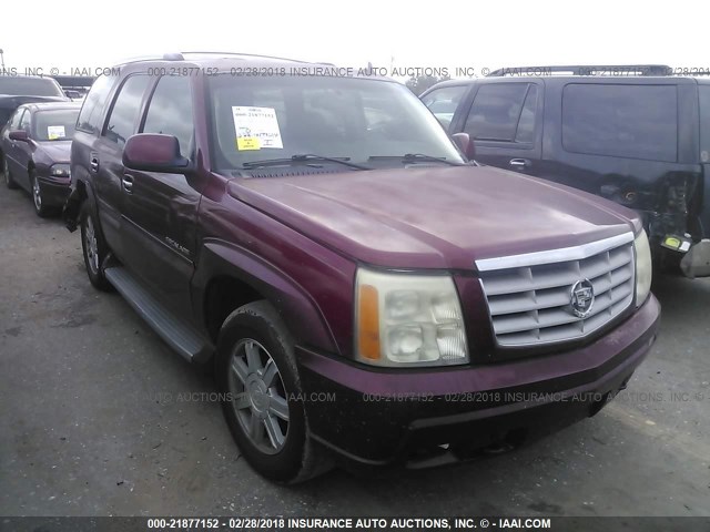 1GYEC63N76R128970 - 2006 CADILLAC ESCALADE LUXURY MAROON photo 1