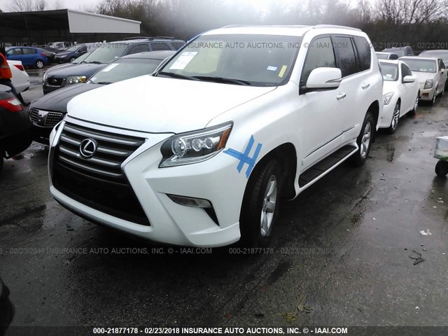 JTJBM7FX5F5118483 - 2015 LEXUS GX WHITE photo 2