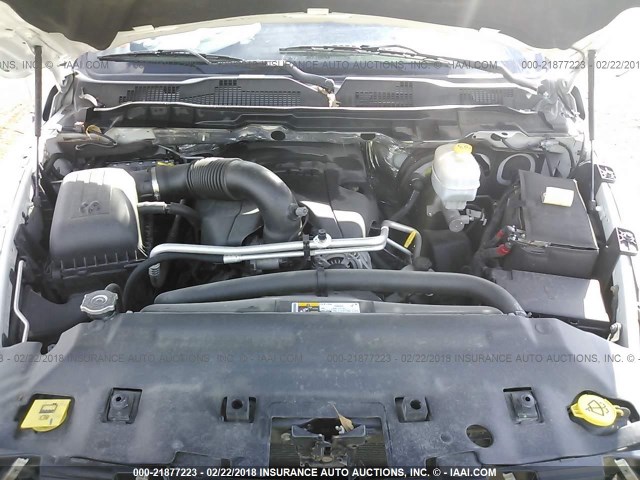 3C6TR5CT4EG134882 - 2014 RAM 2500 ST WHITE photo 10