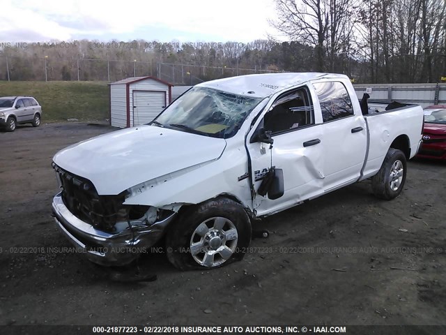3C6TR5CT4EG134882 - 2014 RAM 2500 ST WHITE photo 2