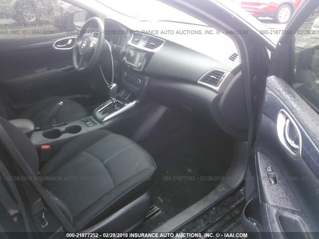 3N1AB7AP7GY241706 - 2016 NISSAN SENTRA S/SV/SR/SL BLACK photo 5