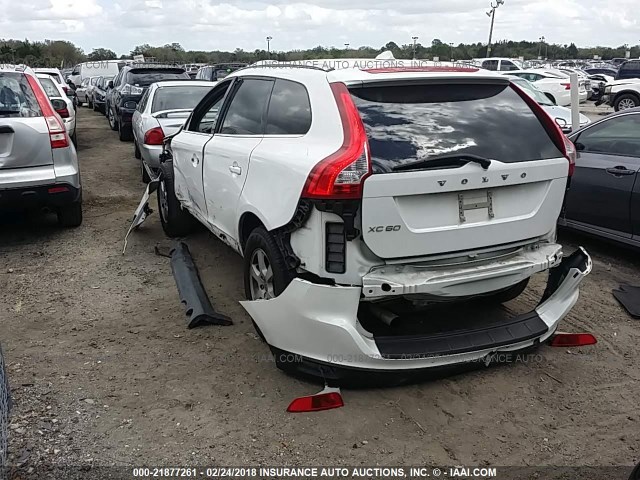 YV4952DL2B2209317 - 2011 VOLVO XC60 3.2 WHITE photo 3