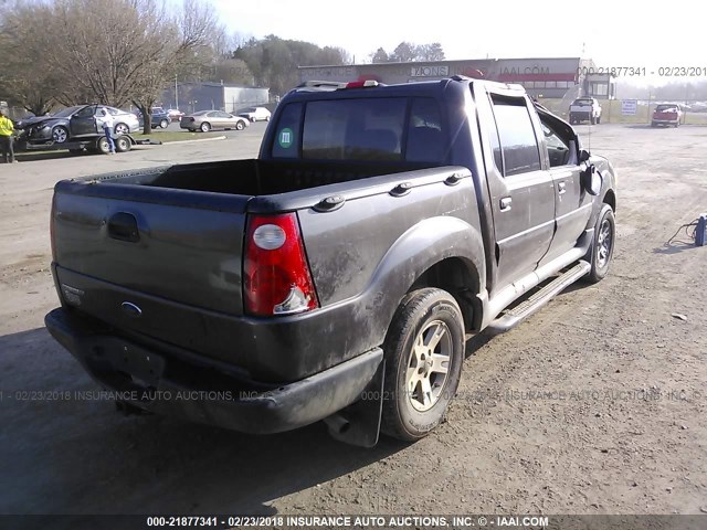 1FMZU67K75UB27958 - 2005 FORD EXPLORER SPORT TR  BROWN photo 4