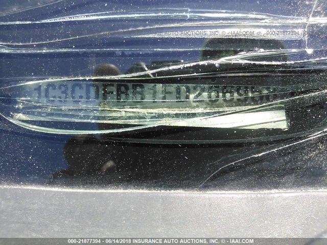 1C3CDFBB1FD266958 - 2015 DODGE DART SXT GRAY photo 9