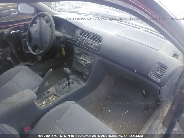 1HGCD5627SA133540 - 1995 HONDA ACCORD DX BURGUNDY photo 5