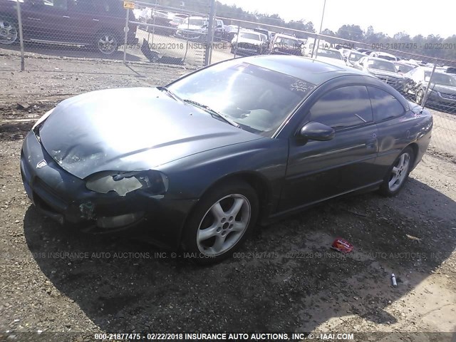 4B3AG52H71E111410 - 2001 DODGE STRATUS R/T GREEN photo 2