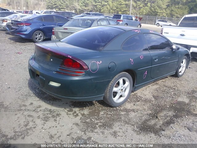 4B3AG52H71E111410 - 2001 DODGE STRATUS R/T GREEN photo 4