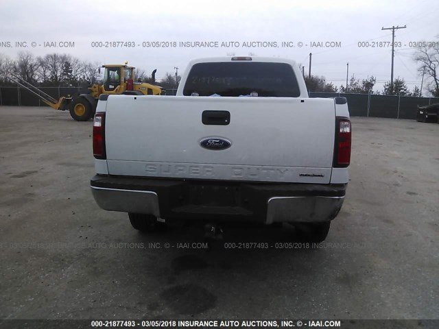 1FTWW31R98EC71340 - 2008 FORD F350 SRW SUPER DUTY WHITE photo 8