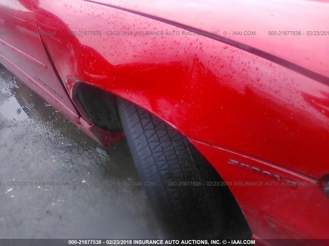 1G2WP12K3XF251567 - 1999 PONTIAC GRAND PRIX GT 红色 照片 6