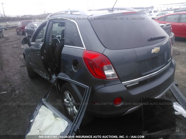 3GNFL2EK1DS517756 - 2013 CHEVROLET CAPTIVA LS BLACK photo 3