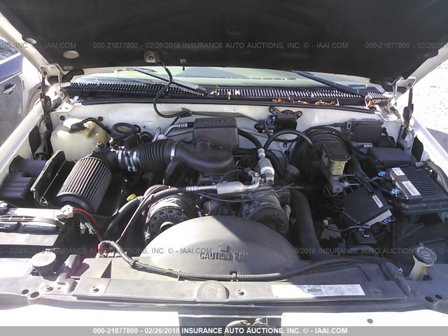 1GYEK63R6YR210830 - 2000 CADILLAC ESCALADE LUXURY თეთრი ფოტო 10