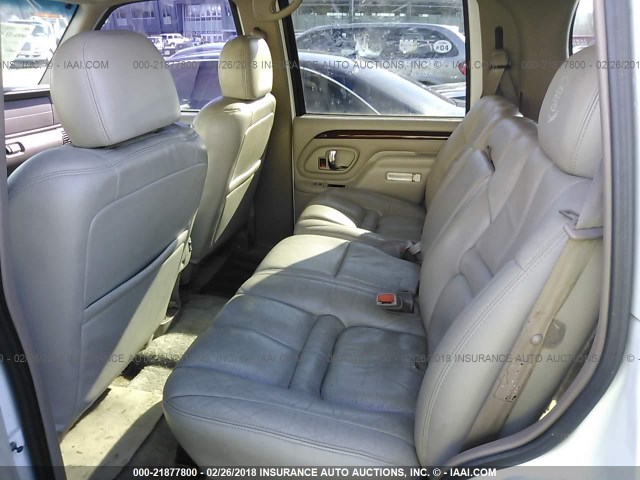 1GYEK63R6YR210830 - 2000 CADILLAC ESCALADE LUXURY თეთრი ფოტო 8