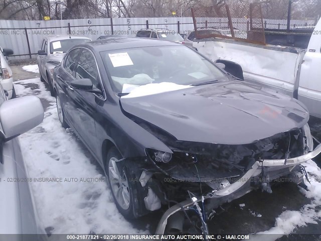 1C3CCCCB3FN545533 - 2015 CHRYSLER 200 C BLACK photo 1