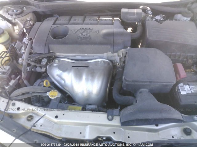 4T1BF3EKXBU702384 - 2011 TOYOTA CAMRY SE/LE/XLE BEIGE photo 10