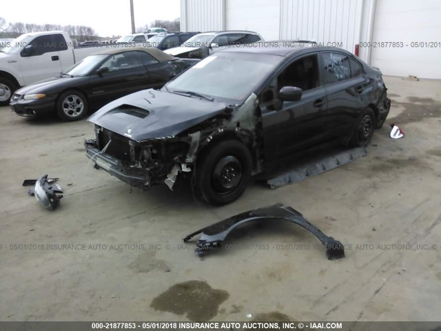 JF1VA1J67F9825572 - 2015 SUBARU WRX LIMITED BLACK photo 2