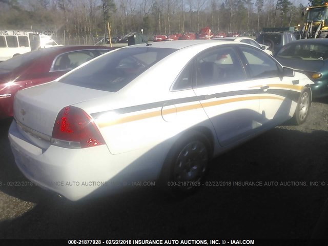 6G3NS5U2XEL944924 - 2014 CHEVROLET CAPRICE POLICE WHITE photo 4