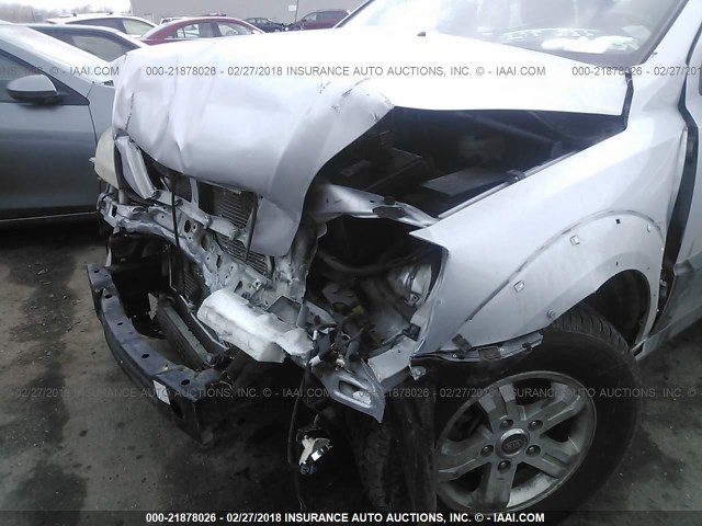 KNDJC733155402808 - 2005 KIA SORENTO EX/LX SILVER photo 6