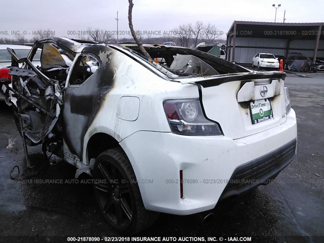 JTKJF5C77E3079724 - 2014 TOYOTA SCION TC 白色 照片 3