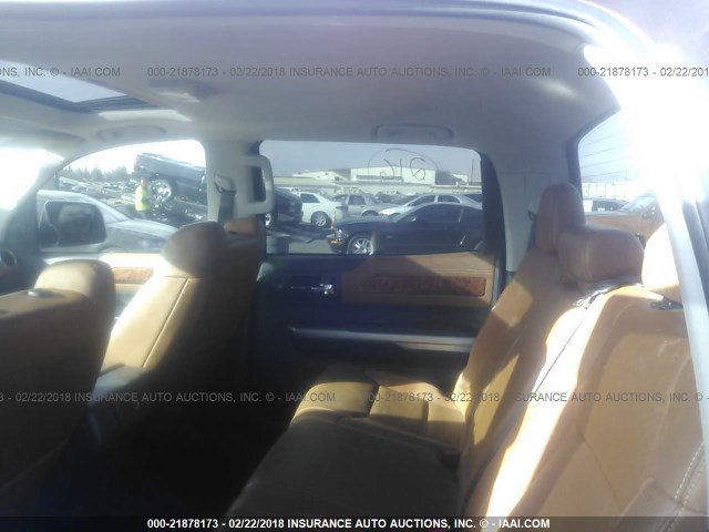 5TFGW5F18GX192442 - 2016 TOYOTA TUNDRA CREWMAX 1794/PLATINUM 橙色 照片 8