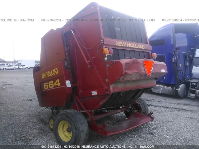 942185 - 1997 NEW HOLLAND 664  RED photo 3