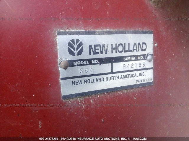 942185 - 1997 NEW HOLLAND 664  RED photo 9