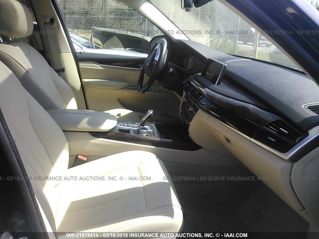 5UXKR0C5XE0H17505 - 2014 BMW X5 XDRIVE35I BLACK photo 5