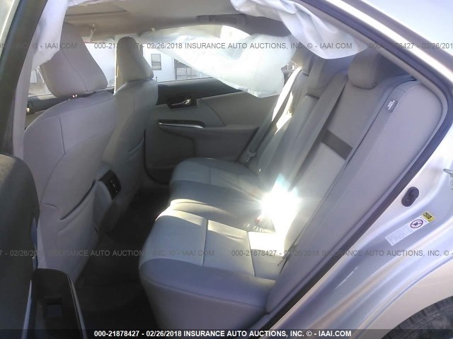 4T1BF1FK2CU517430 - 2012 TOYOTA CAMRY SE/LE/XLE 银色 照片 8