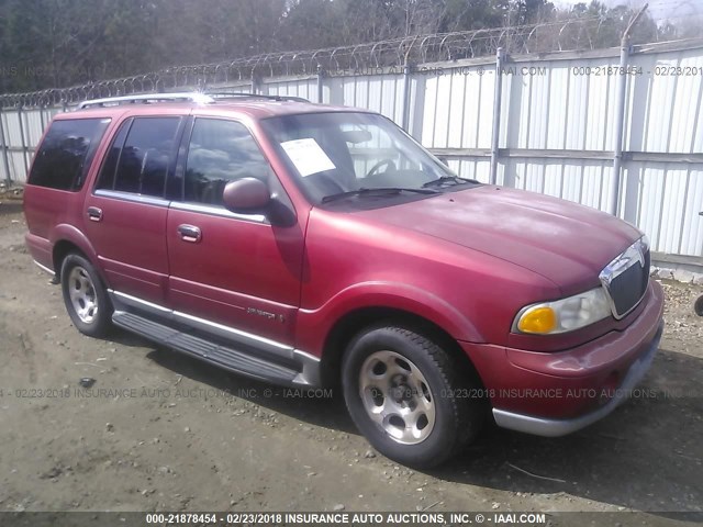 5LMRU27A9YLJ00400 - 2000 LINCOLN NAVIGATOR 红色 照片 1