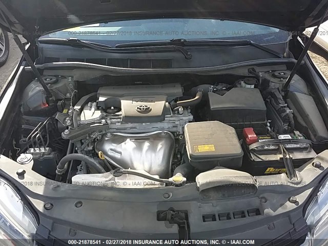 4T1BF1FK8FU059252 - 2015 TOYOTA CAMRY LE/XLE/SE/XSE Schwarz Foto 10