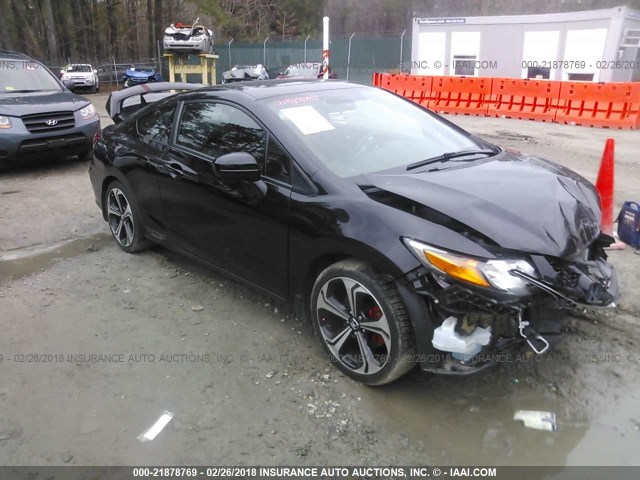 2HGFG4A58FH701351 - 2015 HONDA CIVIC SI BLACK photo 1