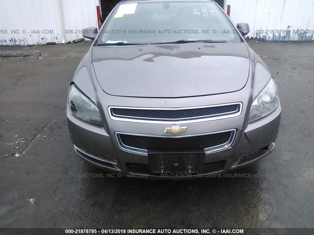 1G1ZC5EU0BF100969 - 2011 CHEVROLET MALIBU 1LT 棕色 照片 6