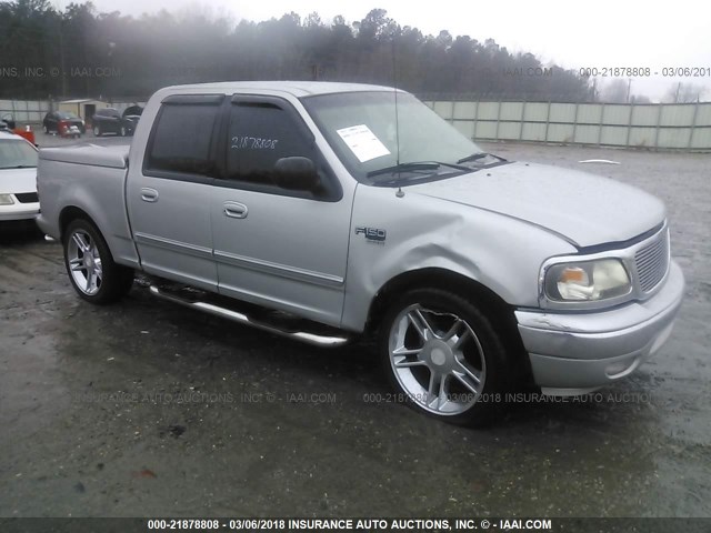 1FTRW07L83KD78498 - 2003 FORD F150 SUPERCREW SILVER photo 1