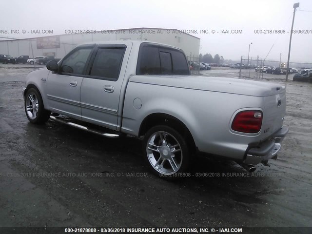 1FTRW07L83KD78498 - 2003 FORD F150 SUPERCREW SILVER photo 3