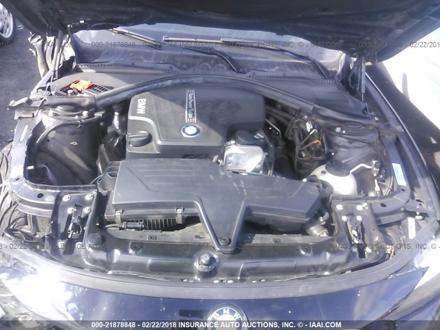 WBA3C1C52DK103090 - 2013 BMW 328 I SULEV BLACK photo 10