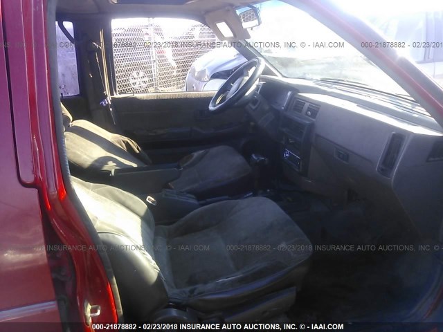 JN8HD17Y5MW010992 - 1991 NISSAN PATHFINDER XE/SE RED photo 5