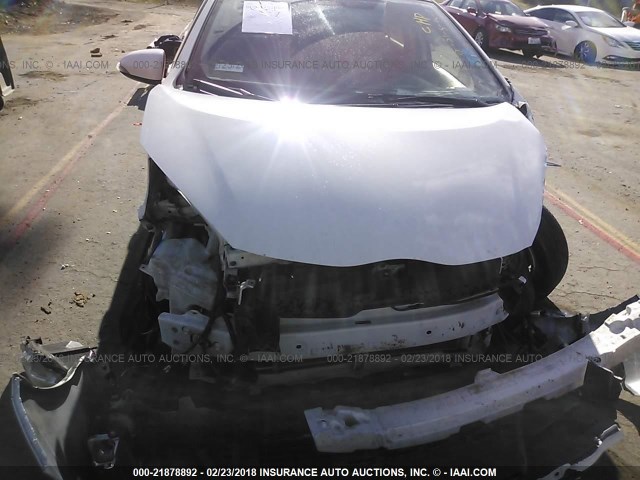 JTDKDTB33C1009991 - 2012 TOYOTA PRIUS C WHITE photo 6