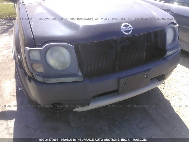 5N1ED28T44C683910 - 2004 NISSAN XTERRA XE/SE BLACK photo 6