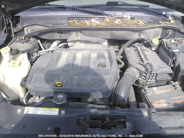 1B3HB48B47D361021 - 2007 DODGE CALIBER SXT GRAY photo 10