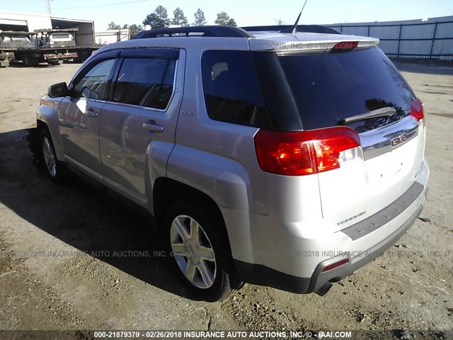 2CTFLSE53B6371797 - 2011 GMC TERRAIN SLE SILVER photo 3