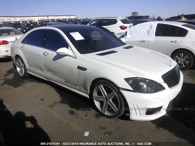 WDDNG86X68A189785 - 2008 MERCEDES-BENZ S 550 4MATIC WHITE photo 1